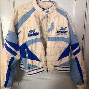 Racing/ motorcycle jacket vintage men’s Boohoo size L Large
